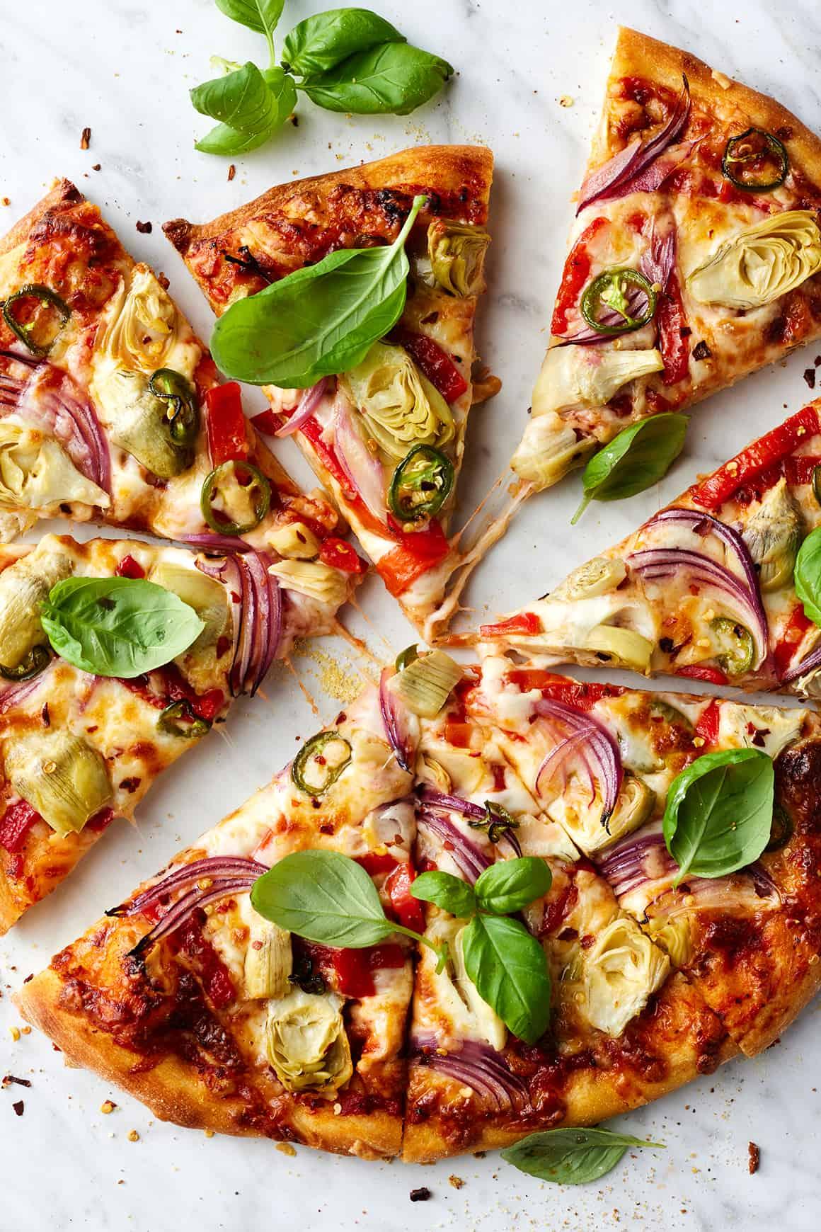 Favorite Veggie Pizza Recipe - Love and Lemons