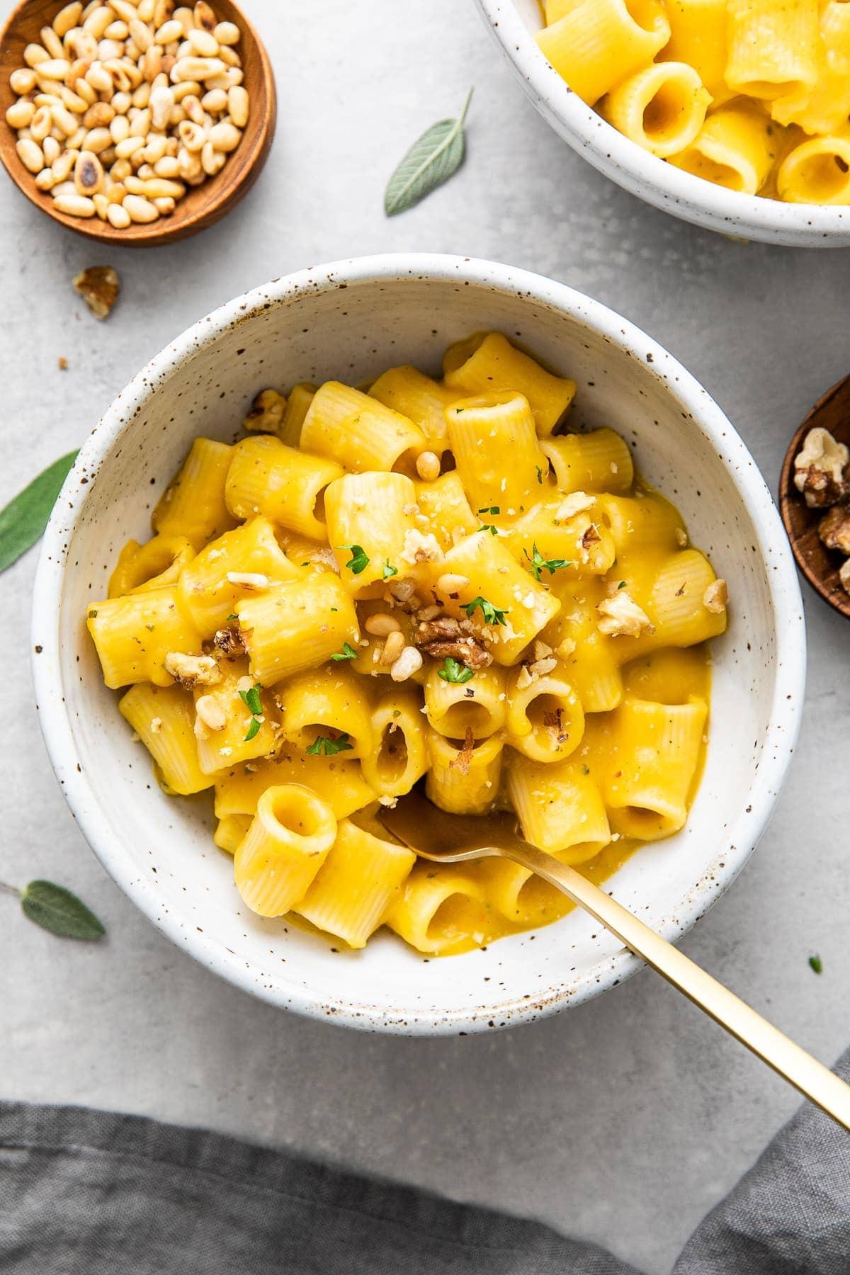 Creamy Vegan Butternut Squash Pasta Sauce (Quick + Easy Recipe)