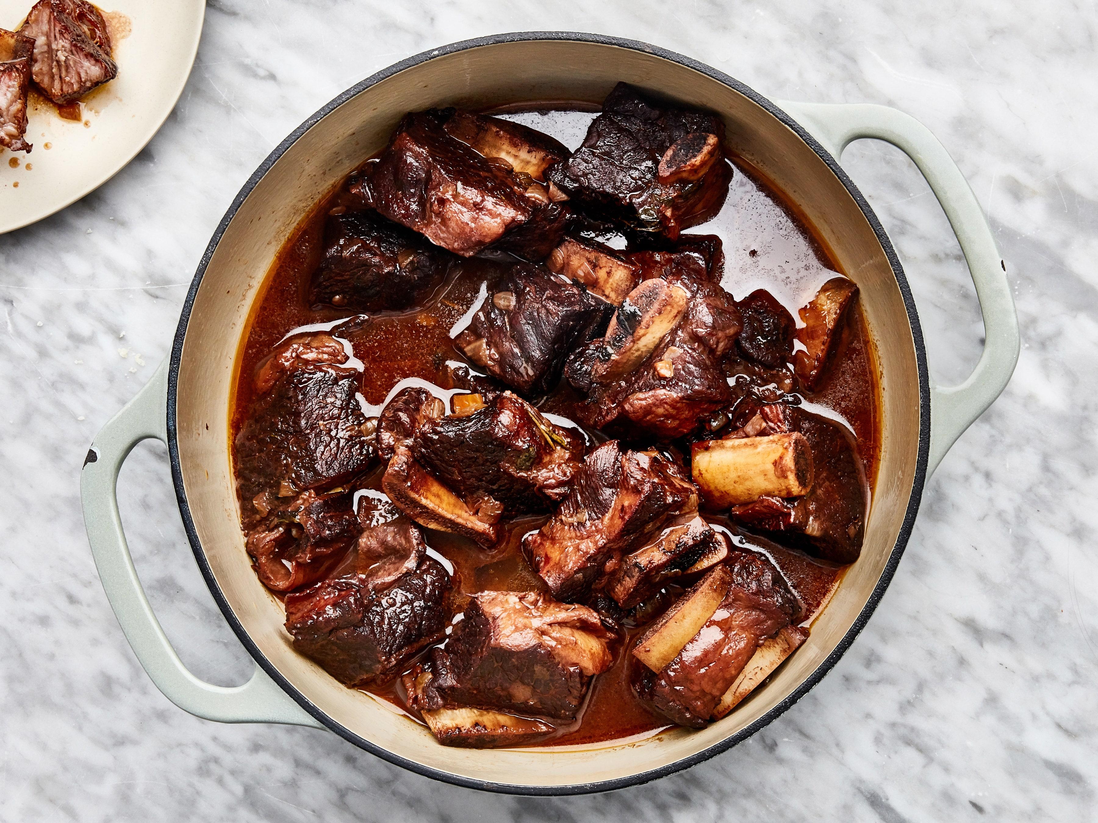 Red Wine-Braised Short Ribs Recipe | Bon Appétit