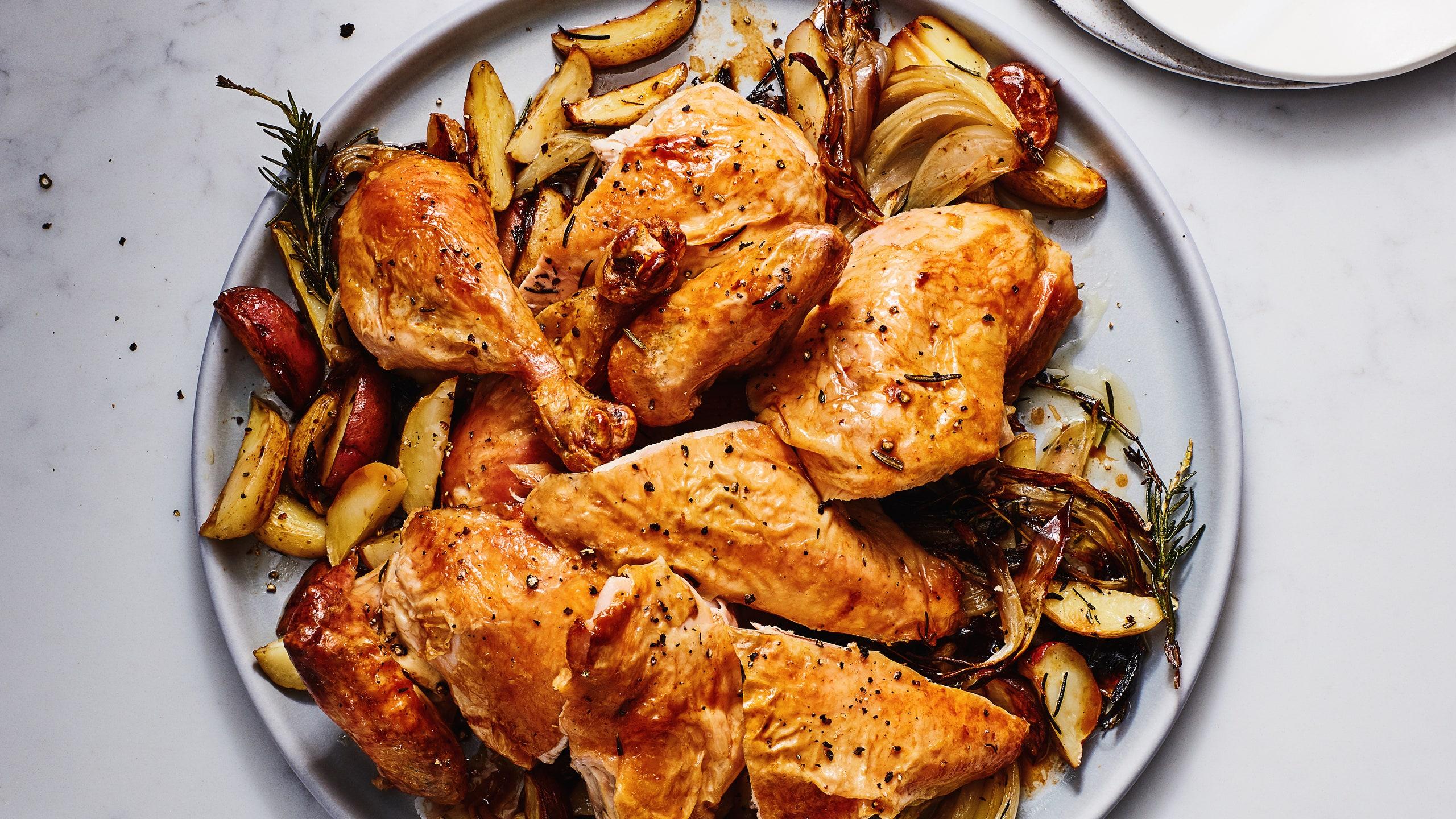 How to Roast a Chicken With Crispy Skin | Epicurious