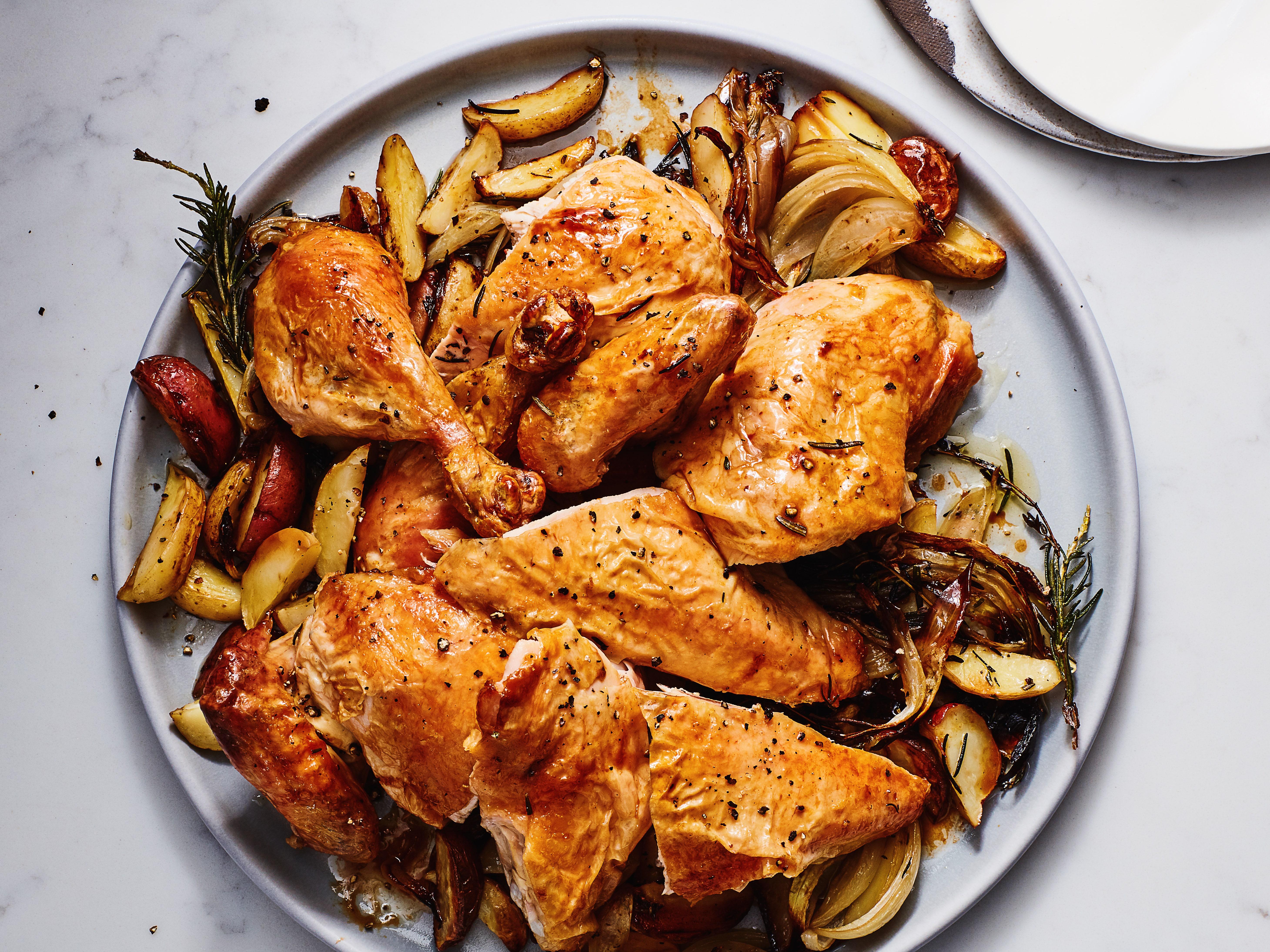 How to Roast a Chicken With Crispy Skin | Epicurious
