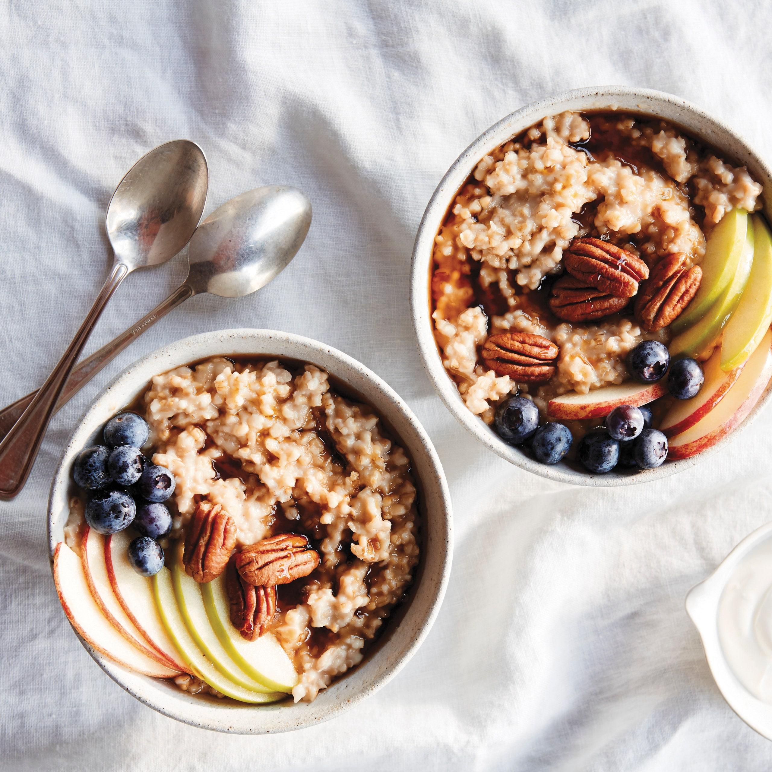 Brown Butter Steel-Cut Oatmeal Recipe | Epicurious