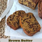 Brown Butter Pumpkin Chocolate Chip Bread