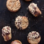 Double Chocolate Peanut Butter Ice Cream Sandwiches