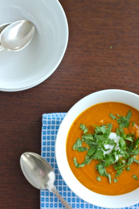 Spiced Red Lentil Soup
