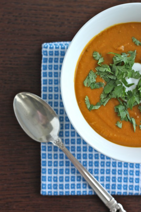 Spiced Red Lentil Soup