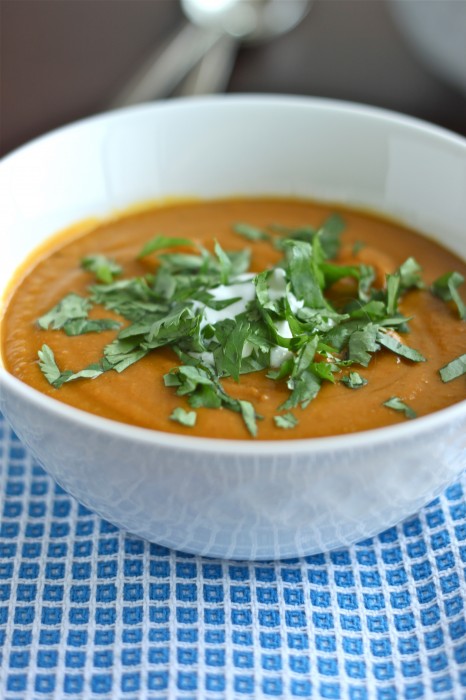 Spiced Red Lentil Soup