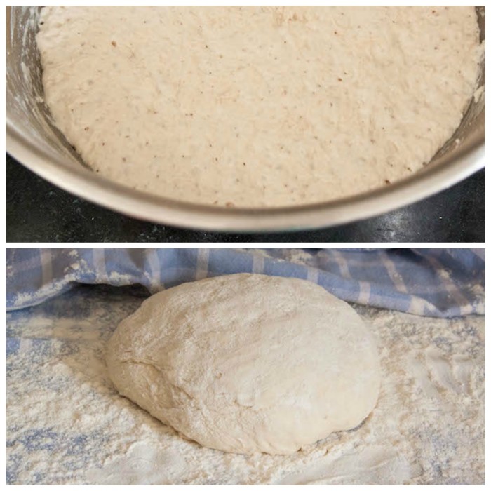 No Knead Bread is crispy on the outside, soft and pillowy on the inside, and extremely easy to make! | TheCornerKitchenBlog.com #recipe #bread
